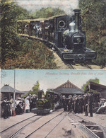 2354/ 2x Isle Of Man, Miniature Railway, Groundle Glen, 1906 - Isle Of Man