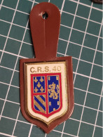 INSIGNE , CRS 40 - Police & Gendarmerie