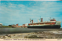 Ramsgate -SRN- "Swift" And "Dure " At The Iternational Hoverport - Ramsgate