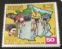 Equitorial Guinea 1973 Tour De France Airmail 50p - Used - Equatorial Guinea