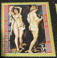 Equitorial Guinea 1973 Nude Paintings By Peter Paul Rubens, 1577-1640 3p - Used - Equatorial Guinea