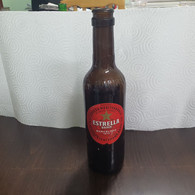 Spain-ESTRELLA-DAMM-BARCELONA1876 Beer-(Alcohol-4.6%)-(330ml)-(L180212--18/11/21)-(out Side Look Labal-not )-bottle Used - Birra