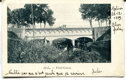 CPA - Carte Postale - Belgique - Hal - Pont Canal - 1903 ( RH18276) - Halle