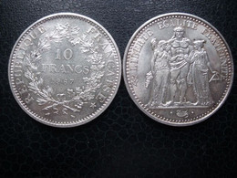 FRANCE = MONNAIE  DE 10 FRANCS  DE 1967 EN ARGENT - 10 Francs