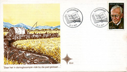 AFRIQUE DU SUD. N°415 De 1977 Sur Enveloppe 1er Jour. Jacob Daniel Du Toit. - Teologi