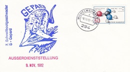 Schiffspostbrief - Deutsche Marine - Schnellboot Gepard - 09.11.1982 - Ships
