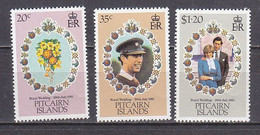 P3900 - BRITISH COLONIES PITCAIRN Yv N°202/04 ** MARIAGE ROYAL - Pitcairn Islands