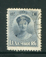 LUXEMBOURG- Y&T N°156- Oblitéré - 1921-27 Charlotte Frontansicht