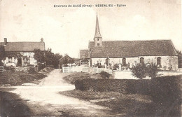 Delcampe - CPA Environs De Gacé Bésenlieu Eglise - Gace