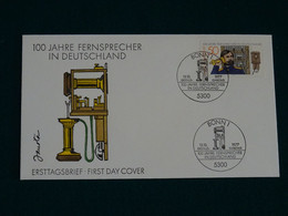 Germany 1977 German Telephone FDC VF - FDC: Brieven