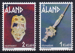 MiNr. 210 - 211  Finnland Alandinseln2002, 2. Sept. Funde Aus Der Eisenzeit Postfrisch/**/MNH - Aland