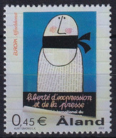 MiNr. 223 Finnland Alandinseln2003, 9. Mai. Europa: Plakatkunst Postfrisch/**/MNH - Aland