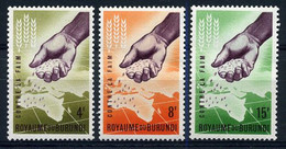 Burundi - 49/51  - MNH - 1962-69: Mint/hinged