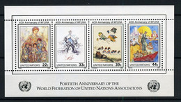 United Nations - Block 9 - MNH ** - Hojas Y Bloques