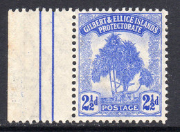 Gilbert & Ellice Islands 1911 Pandanus Tree 2½d Value, MNH Marginal, SG 11 (BP2) - Isole Gilbert Ed Ellice (...-1979)