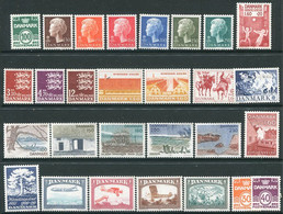 DENMARK 1981 Complete Issues  MNH / **.  Michel 718-45 - Unused Stamps