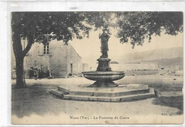 D 83 NANS LES PINS. FONTAINE E DU COURS  AN 1910. - Nans-les-Pins