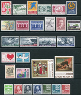 DENMARK 1984 Complete Issues MNH / **.  Michel 792-820 - Ongebruikt