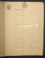 1823 Vente RIVERIEULT DE VARAX - REGNY - Château Marcilly D'Azergues - Saint Didier Saint Fortunat - Chasselay Manuscrit - Manuscripts