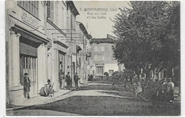 D 83 MONTAUROUX.  RUE DU CLOT ET LES CAFES - Montauroux