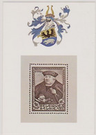 Kaart + Brochure 20 Blz. - Franciscus De Tassis - Musée Postal Brussel Postmuseum - Otros & Sin Clasificación