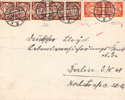 DANZIG - BRIEF 23.12.1935 > BERLIN Mi #193Dy, 216y  /GR59 - Lettres & Documents