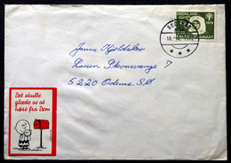 Greenland 1982 Letter To  Denmark. Godthåb 18-10-1982 ( Lot 503) - Brieven En Documenten