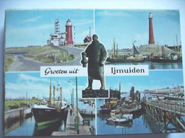 Nederland Holland Pays Bas IJmuiden Met Beeld Centraal Mooi - IJmuiden