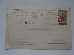 VIEUX PAPIERS - BON DE COMANDE . ZARAGOZA - FECHA DE ULTIMA JUGADA 1959 - Spanien