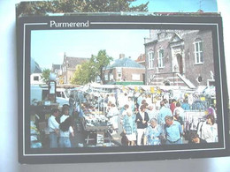 Nederland Holland Pays Bas Purmerend Met Kleurrijke Markt - Purmerend