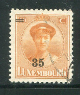 LUXEMBOURG- Y&T N°198- Oblitéré - 1921-27 Charlotte Di Fronte