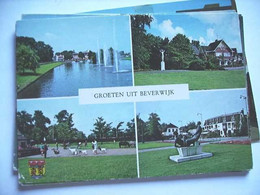 Nederland Holland Pays Bas Beverwijk Met Fontein , Beelden Geiten - Beverwijk