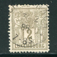 LUXEMBOURG- Y&T N°48- Oblitéré - 1882 Allegorie