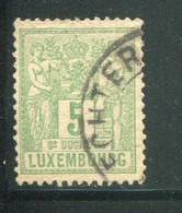 LUXEMBOURG- Y&T N°50- Oblitéré - 1882 Allegorie