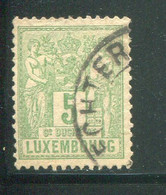 LUXEMBOURG- Y&T N°50- Oblitéré - 1882 Allégorie