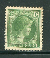 LUXEMBOURG- Y&T N°339- Oblitéré - 1944 Charlotte Right-hand Side