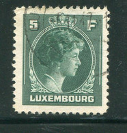 LUXEMBOURG- Y&T N°353- Oblitéré - 1944 Charlotte Di Profilo Destro