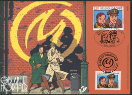 Carte-souvenir - émission Commune Avec La France, Blake & Mortimer (BD) COB N°3283HK - Erinnerungskarten – Gemeinschaftsausgaben [HK]