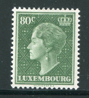 LUXEMBOURG- Y&T N°417- Neuf Avec Charnière * - 1948-58 Charlotte Linksprofil