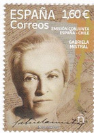 2021-ED. 5514 - Emisión Conjunta España- Chile. Gabriela Mistral - NUEVO - Unused Stamps
