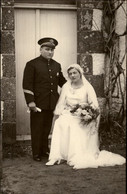 Loire-Atlantique - Bretagne - MARIAGE De Charles HENAFF - Carte Photo - Marine - Noces