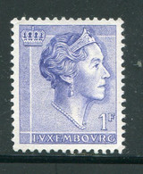 LUXEMBOURG- Y&T N°583- Oblitéré - 1960 Charlotte, Tipo Diadema