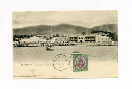 1907 St. Kitts & Nevis Alte Ansichtskarte St. Kitts W.J. Basseterre Monkeyhill Nach Bethel Gelaufen - San Cristóbal Y Nieves