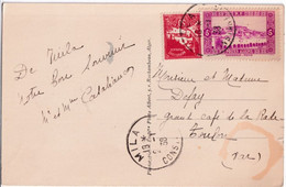 ALGERIE - 1938 - CARTE De MILA ! => TOULON - Briefe U. Dokumente