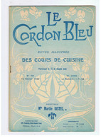 Le Cordon Bleu Revue Illustrée Des Cours De Cuisine N°759 Du 15/02/1922 - Cucina & Vini