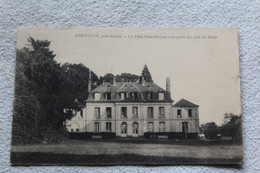 Cpa 1923, Canteleu, La Villa Casa Blanca, Vue Prise Du Côté Du Parc, Seine Maritime 76 - Canteleu