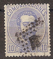 España U 0121 (o) Amadeo I. 1870 - Used Stamps