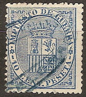 España U 0142 (o) Escudo. 1874 - Gebraucht
