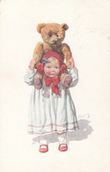 Karl Feiertag - Child W Teddy Bear 1912 - Feiertag, Karl