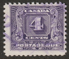 Canada 1930 Sc J8 Mi P8 Yt T8 Postage Due Used - Portomarken